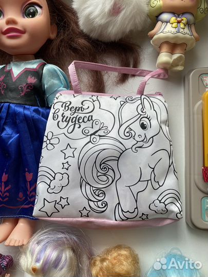 Пакет игрушек для девочки