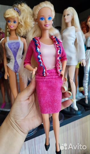 Барби Sweet roses Barbie,редкая, 1989