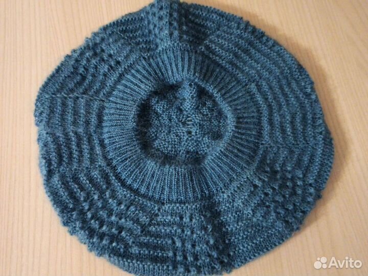 Берёт и шарф (мохер) - Франция