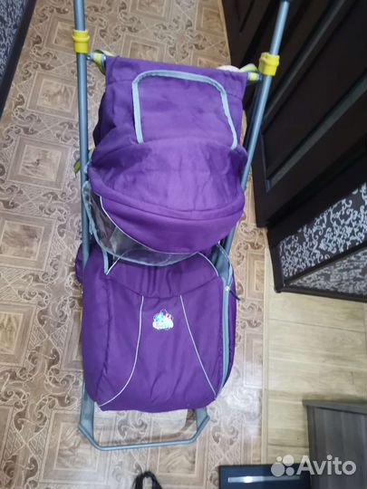 Коляска санки