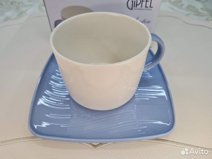 Чайная пара Gipfel Austin костяной фарфор