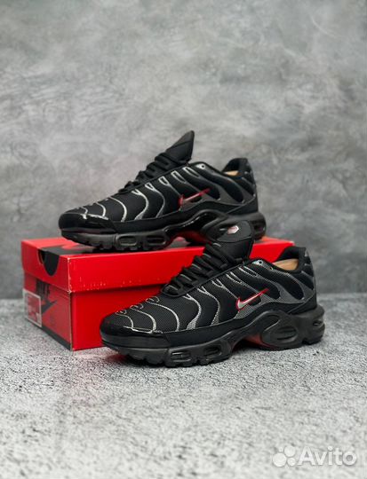 Кроссовки Nike Air Max Tn Plus Black Grey Red