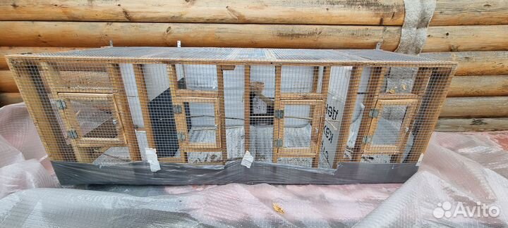 Вольер на 4 птенцов