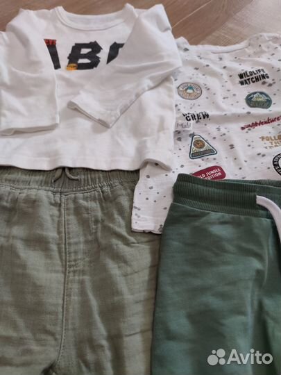 Пакет детских вещей для мальчика 86-92