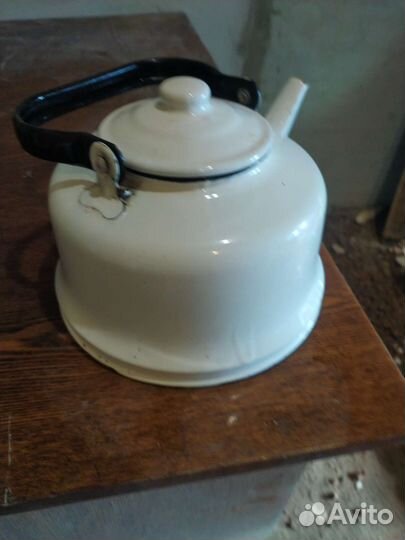 Чайник эмалированный СССР