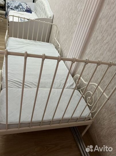 Детская кровать от 3 лет с матрасом бу