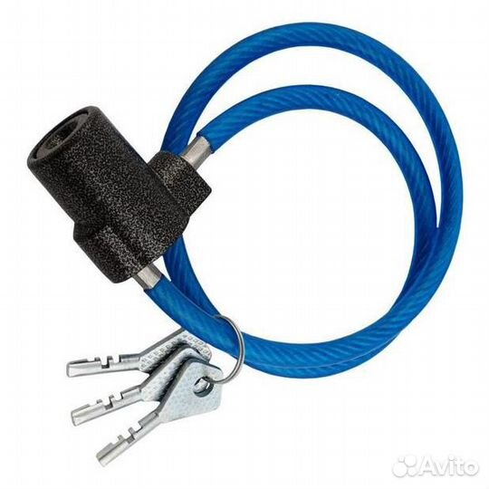 Замок навесной велосипедный 50 мм длина 650 мм