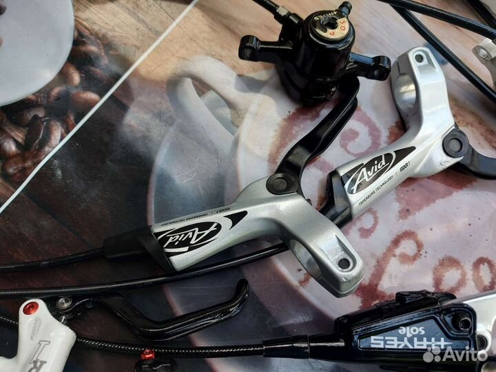 Гидравлические тормоза Avid Elixr1 и Hayes