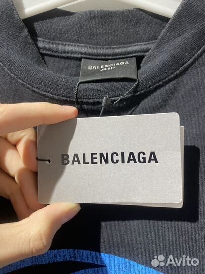 Balenciaga surfer футболка