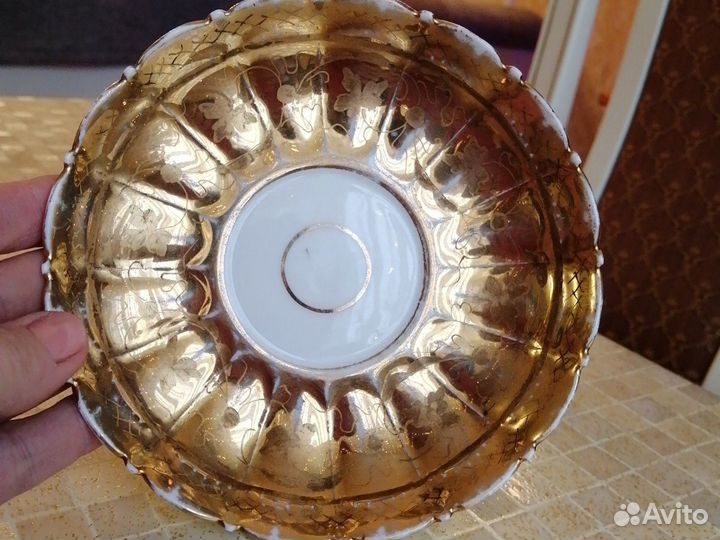 Антикварная чайная пара