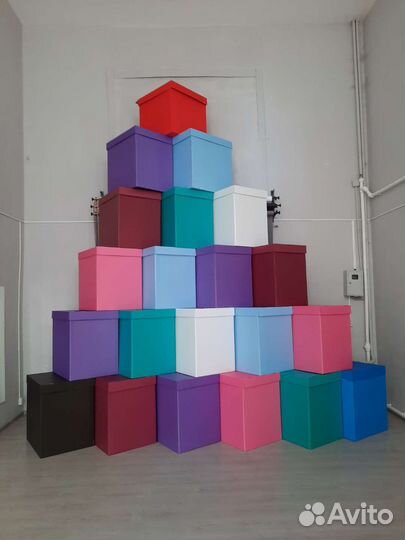 Коробка сюрприз с шарами