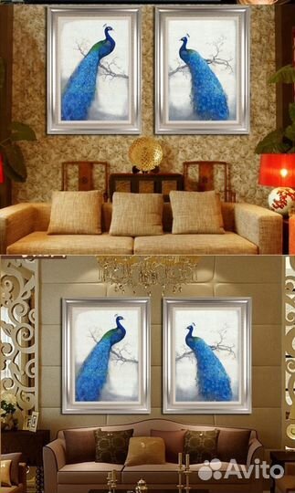 Алмазная мозаика. Готовая картина