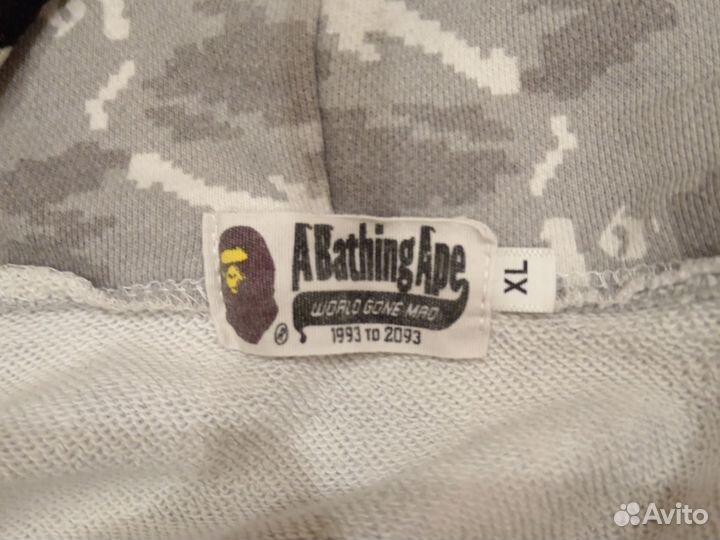 Зип худи bape shark