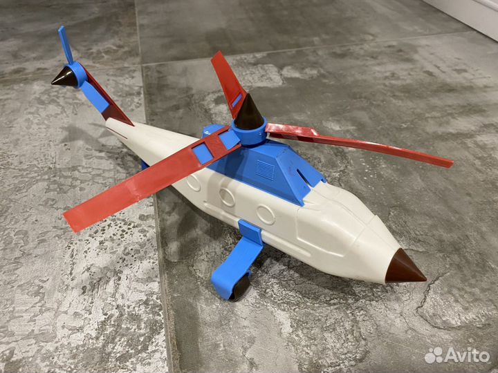 Самолет и вертолет - авиаконструктор -игрушка СССР