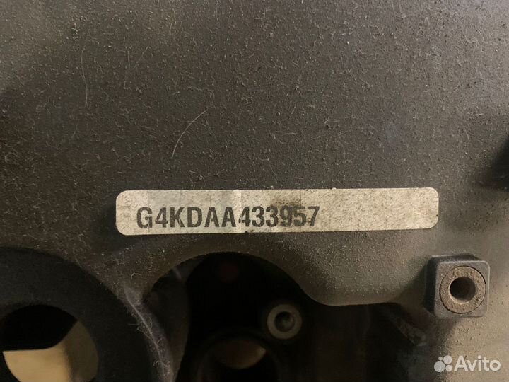 Клапанная крышка G4KD