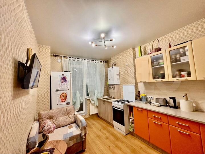 1-к. квартира, 36 м², 1/8 эт.