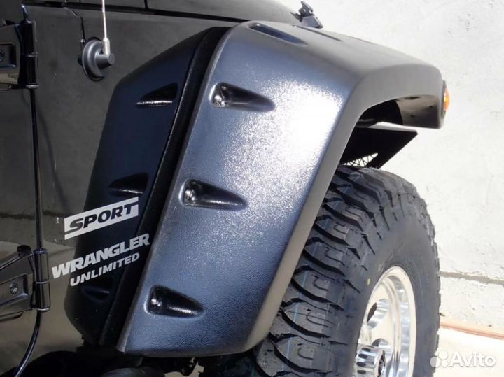 Расширители арок Wrangler (GiGear) 2006-2018
