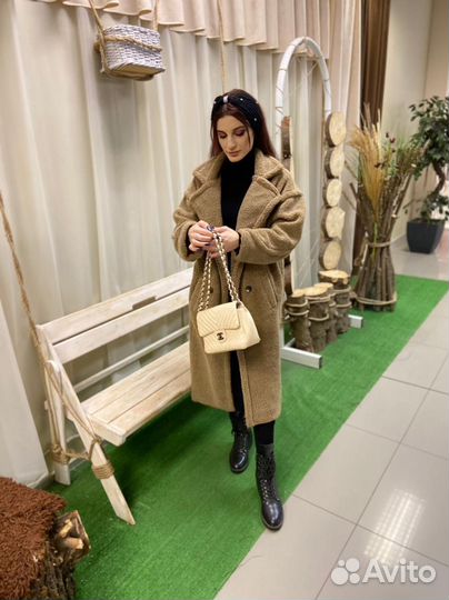 Шубка искусственная тедди