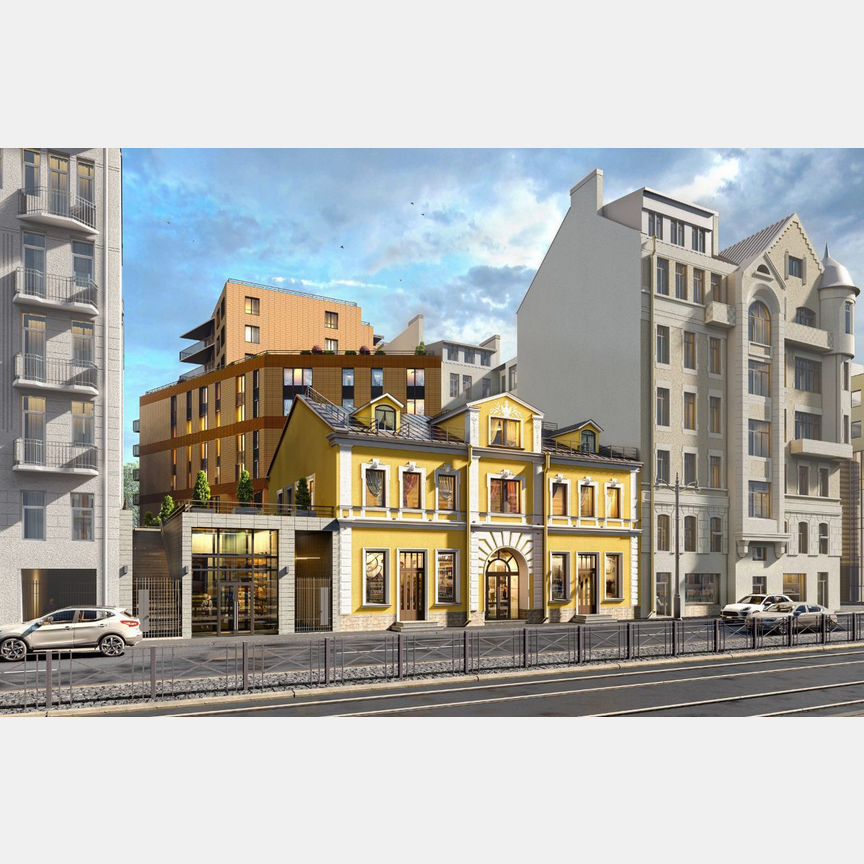 Апартаменты-студия, 60,7 м², 3/10 эт.