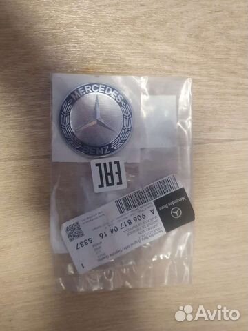 Шильдик на mercedes