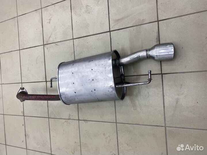 Глушитель allion, fielder TRD