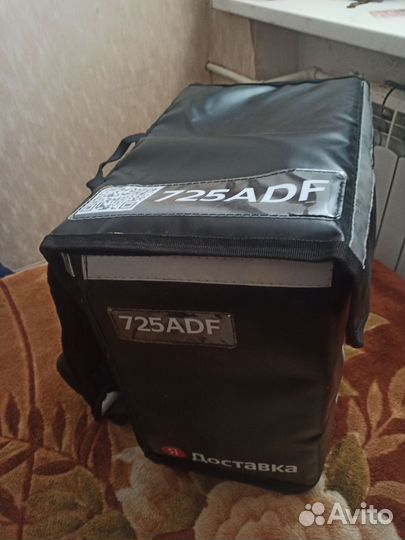 Термокороб для доставки черный