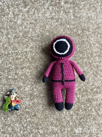 Игра в кальмара кукла ручной работы