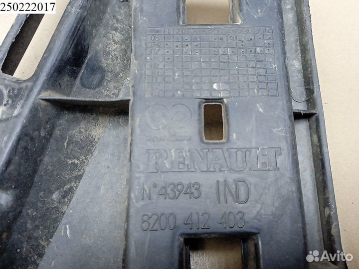 Кронштейн бампера переднего левый Renault Megane 2