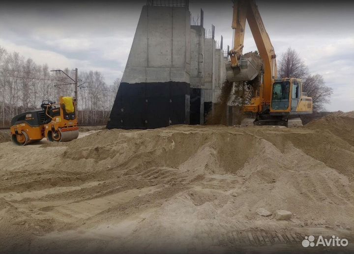 Песок на брусчатку