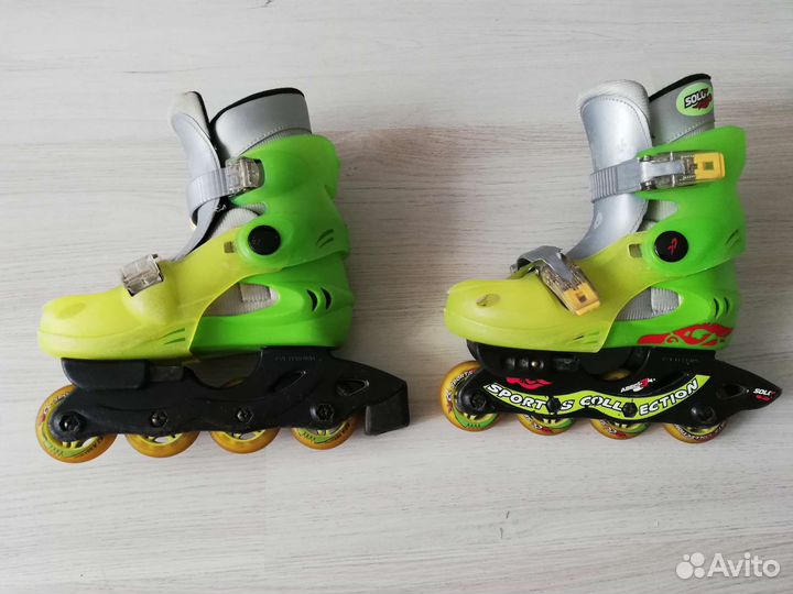 Роликовые коньки детские раздвижные