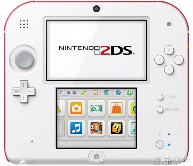 Nintendo 2DS (Бело-Красный) бу +32 gb Прошитая