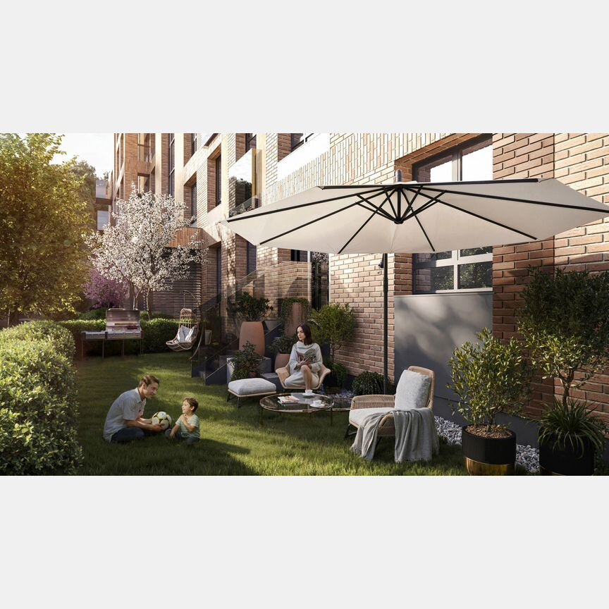 2-к. квартира, 68,8 м², 1/4 эт.