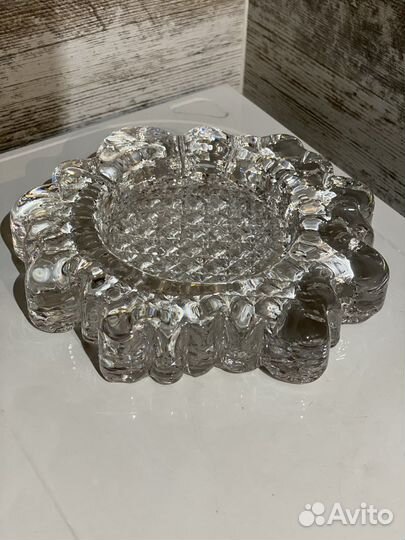 Подсвечник хрустальный новый