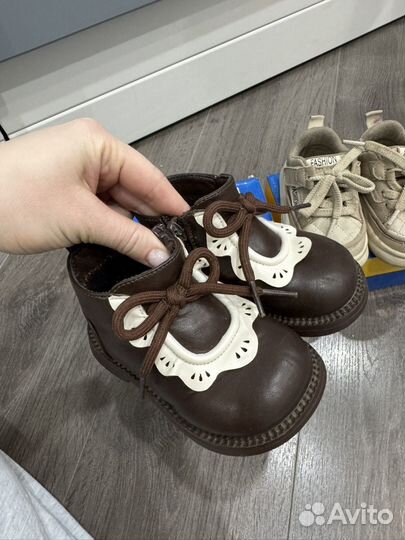 Ботинки зимние для девочки