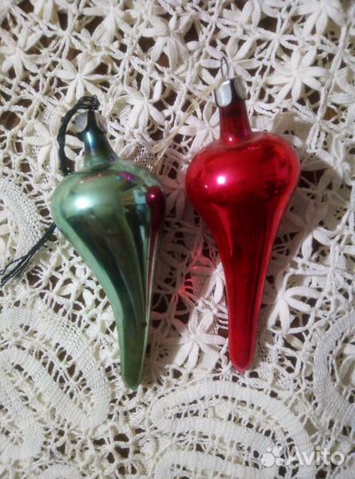 Елочные игрушки СССР Кукуруза Горошек Орешек