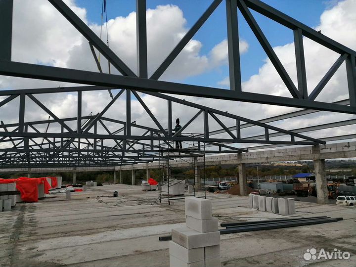 Изготовление и монтаж металлоконструкций, сварка