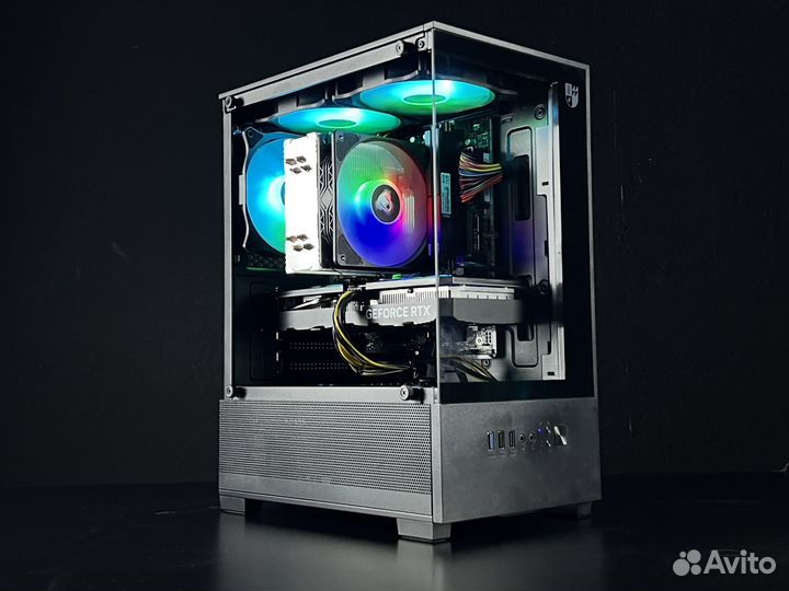 Игровой пк i5-12400F, RTX 4060, DDR4 16GB, NVMe