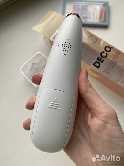 Вакуумный инструмент для чистки лица от deco