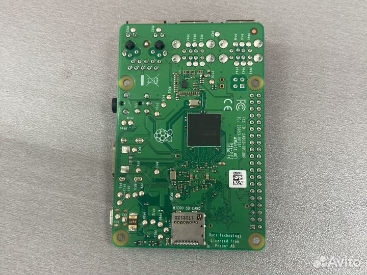 A10) Микро компьютер Raspberry Pi3 Model B