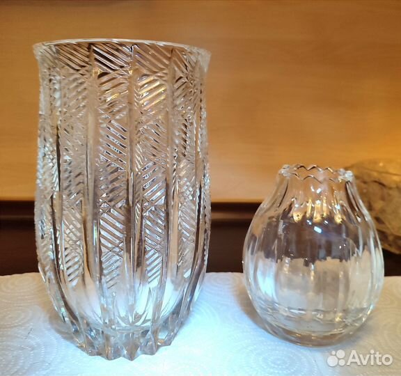 СССР. Хрусталь. Вазы