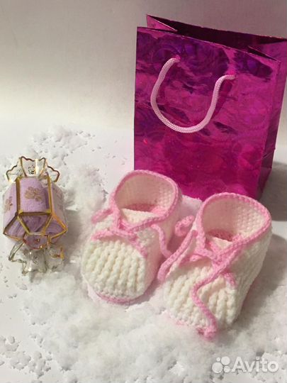 Пинетки вязаные