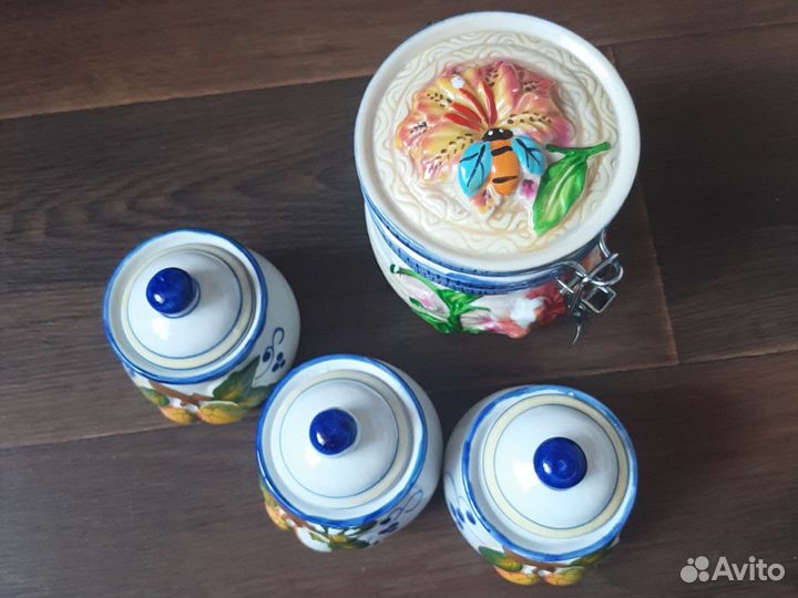 Емкости для чая, специй