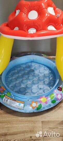 Бассейн детский с крышей