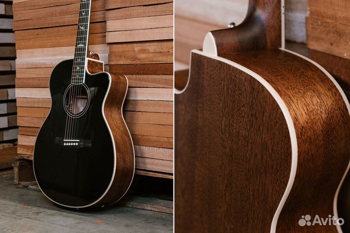 PRS SE Angelus AE20E Black Top