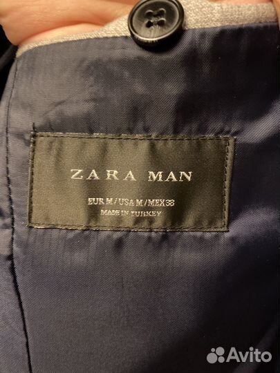 Пиджак мужской zara M