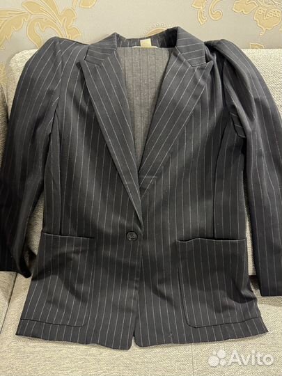 Женский пиджак черный hm