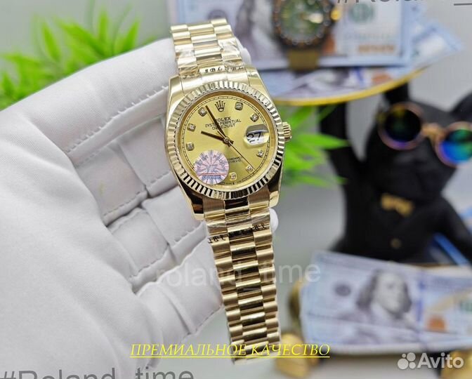 Красивые женские часы Rolex Datejust