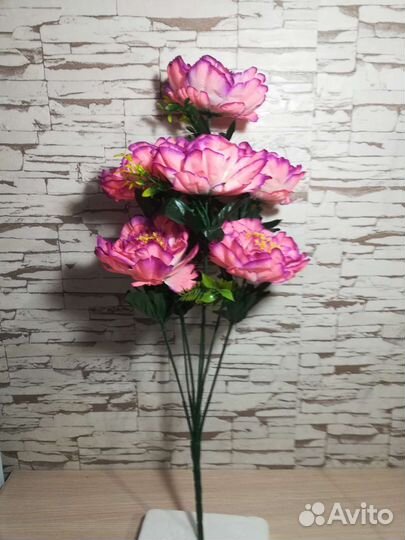 Искусственные цветы пионы