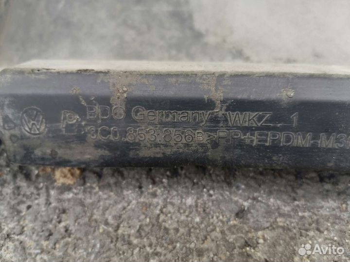 Накладки порогов VW Passat B6,VAG 3C0853856B