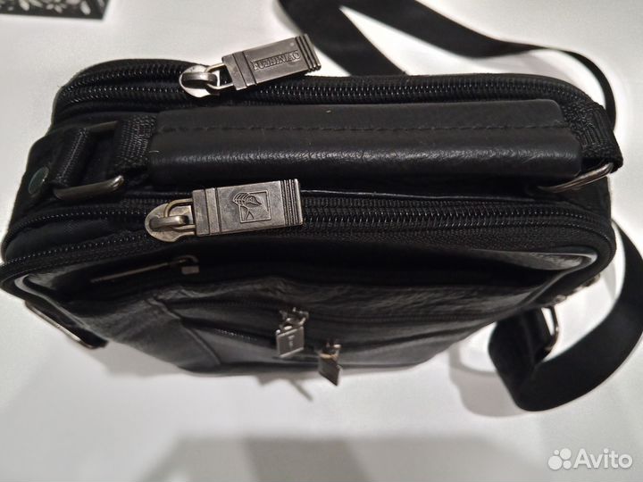 Сумка мужская натуральная кожа